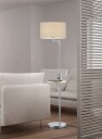Trio Lighting Claas gulvlampe Nikkel