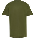 Hummel Hmljr Base T-Shirt S/S - Khaki green - 134/140