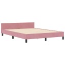  Sengramme Rosa 180x200 cm Fløyel