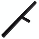 vidaXL Jordbor med håndtak 80 mm og forlengere 9 m stål