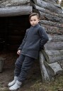 Mikk Line Fleecebukser Baby Merinoull Anthracite Melange 92