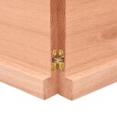  Bordplate lysebrun 160x40x(2-4)cm behandlet heltre naturlig 363968