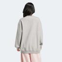 Adidas Originals Ess Crew Fl Os   Grey   XS