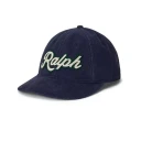 Polo Ralph Lauren The Ralph Logo Twill Ball Cap - Navy - ONE SIZE