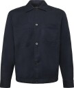 Reiss Penge Ls Brushed Wool Twin Pocket Overshirt   NAVY   XL