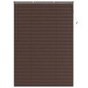 vidaXL Venetiansk persienne Mørk Brun med Mønster 213 x 140 cm 25 mm