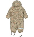 mikk-line Pu Snow Suit 2 Zip Aop Beige 92