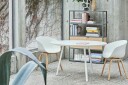 Hay Loop Stand Round Spisebord Ø105 cm Hvit