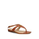 Lauren Ralph Lauren Everley Calfskin Sandal - Brown - 39