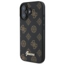 Guess Guess Guhmp16spgpysk Iphone 16 6.1" Czarny/Black Hardcase Peony Script Magsafe