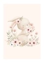 Sweet Bunny Blossoms Plakat / 40x50