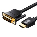 Vention Kabel HDMI Do DVI (24+1) Vention Abfbj 5m 4K 60hz/ 1080p 60hz (czarny)