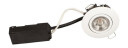 Luna Low Profile 230V 6,2W 3000K Ra95 370lm IP44 matt hvit rund