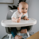 Babyono  Silikon skje  2pk  Oransje/Lilla