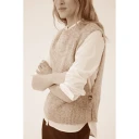 Part Two Charlyepw Waistcoat   WHITECAP MELANGE   L