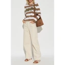 Max Mara Dame Strikkevarer Brun S,
