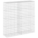vidaXL Gabion med 5 mm tråd og 10x10 cm mesh 200x50x200 cm
