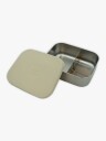 Blafre Matboks stål 3 rom 17x13x5 cm beige