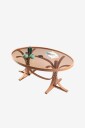 HomitiSalongbord Buket Oak   Brun
