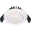 Nordtronic Velia Low Profile downlight, 5W/2700K, LED, matt hvit