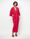 Dante6 Dante6 Bradshaw Pleated Long Dress Red 38
