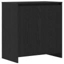  Skjenk svart eik 70x41x75 cm konstruert tre