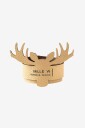 MiLLE W NORDISK DESIGN   Serviettring elg 4 pakning   Beige