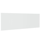 vidaXL Veggmontert sengegavl hvit 240x1,5x80 cm konstruert tre