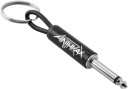 Anthrax  Magnetic Jack Rack  Not Man Logo with 4 Guitar Plug Keychains