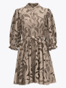 Selected Femme Allia 3/4 Short Shirt Broderi Dress Beige 34