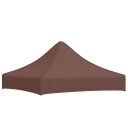 vidaXL Teltduk for festtelt 2x2 m brun 270 g/m²