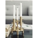 Fritz Hansen Jaime Hayon Lysestake Large i Messing med Plass til 3 Lys