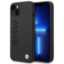 BMW Hardcase til iPhone 14 Plus / 15 Plus 6,7" med MagSafe - Sort Silikon Signaturlogo