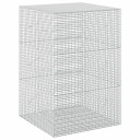 vidaXL Gabion med 3,5 mm wire og 5x2,5 cm nett 100x100x150 cm