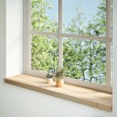 2 Stk Ubehandlet 100x25x2cm Heltre Eik