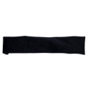 DARK Velvet Headband Black