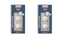 BIBS Pacifier Supreme 2x 2 PACK Blush/Vanilla GLOW & Sage/Cloud Glow Size 2