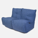 Twin Couch Modulsofa Blue Jazz Blå
