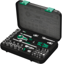 Wera 1/4" Zyklop Speed Skraller og Pipenøkkelsett 42 Deler i Plastboks