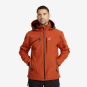 Revolutionrace Jakker Softshelljakker Hiball Softshell Jacket Herre Rooibos Tea L