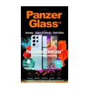PanzerGlass ClearCase - Black Edition - baksidedeksel for mobiltelefon - termoplast-polyuretan (TPU) - svart, blank - for Samsung Galaxy S21 Ultra 5G