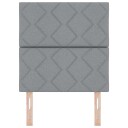  Stoff Hodegjerde Argyle med hodegjerde Lysegrå 80 cm stoff