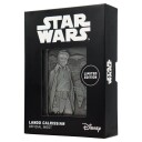 Star Wars Lando Calrissian Metallingot Samlerobjekt med Millennium Falcon