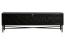 Bepurehome Bequest Tvbord - Sort resirkulert tre Unoliving 1567513-03-93 1616973-01-0
