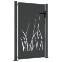  Hageport antrasitt 105x130 cm stål gressdesign