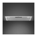 Smeg KSG8P4X Kjøkkenventilator 75 cm med LED-lys i Rustfritt Stål