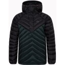 Varg M Övik Down Anorak Emerald Green And Carbon Black