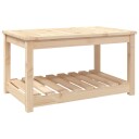 vidaXL Hagebord 82,5x50,5x45 cm heltre furu