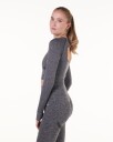LEVITY Solar Seamless Cropped LS Grey Marl - S
