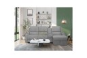 Reclinersofa med hjørne Loft24 Hjørnesofa 3 seter Loft24 Dallas Grå Höger  